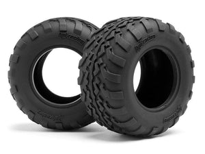 HPI 105282 2.2" GT2 Tire Set (D Compound) (2) (2.2in/109x57mm) Savage Firestorm