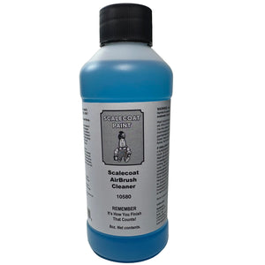 Fusion Scale Hobbies Scalecoat Airbrush Cleaner For Solvent Based Paints 8oz Bottle - 10580