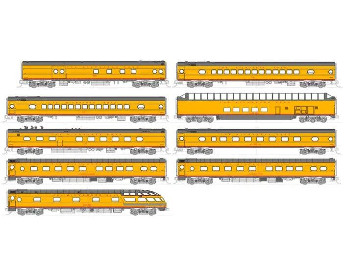 PowerHobby KATO 106-089 N SCALE 9 CAR SET Milwaukee Road Olympian Hiawatha Post