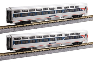 Kato 106-6296 N Amtrak Viewliner I Sleeper 2 Car Set Phase VII