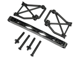 HPI Racing 106314 Side Body Mount Set Super 5SC Flux