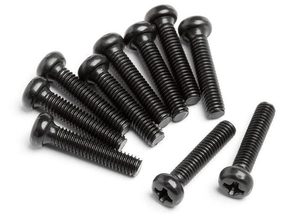 HPI Racing 107154 Binder Head Screw M2.5x12 (10) RTR D8S / HB D812