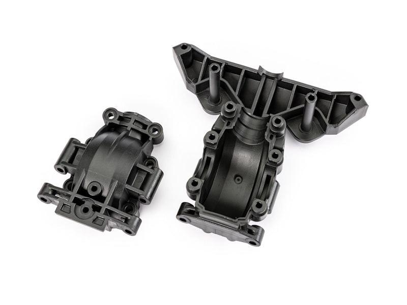 PowerHobby Traxxas Front Upper & Lower Bulkhead: Mini Rally VXL Ford RS200, Mini Maxx BL-2s
