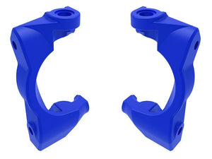 Traxxas 10732-BLUE Left and Right Caster blocks (c-hubs) Blue fits Mini Maxx