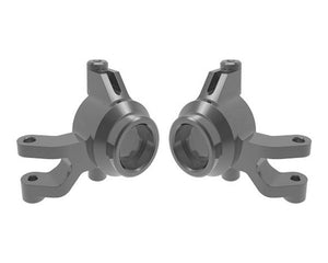 Traxxas 10734-GRAY Gray Aluminum Left and Right Steering Blocks fits Mini Maxx