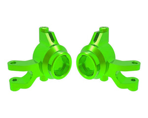 Traxxas 10734-GRN Green Aluminum Left and Right Steering Blocks fits Mini Maxx
