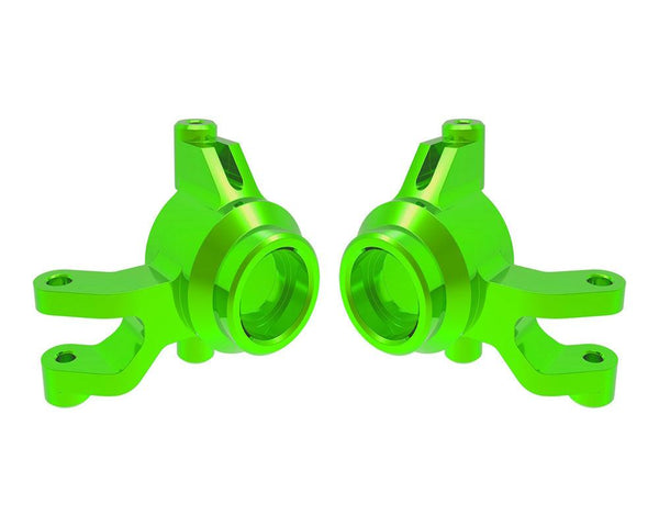 Traxxas 10734-GRN Green Aluminum Left and Right Steering Blocks fits Mini Maxx
