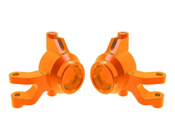 Traxxas 10734-ORNG Orange Aluminum Left and Right Steering Blocks fits Mini Maxx