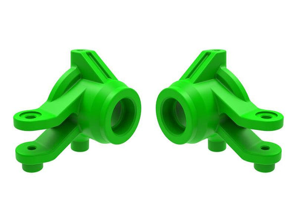 Traxxas 10736-GRN Steering Blocks Left and Right (Green) fits Mini Maxx