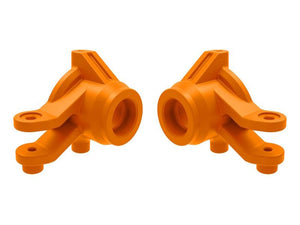 Traxxas 10736-ORNG Steering Blocks Left and Right (Orange) fits Mini Maxx