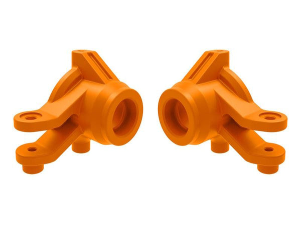Traxxas 10736-ORNG Steering Blocks Left and Right (Orange) fits Mini Maxx