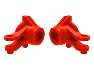 Traxxas 10736-RED Steering Blocks Left and Right (Red) fits Mini Maxx