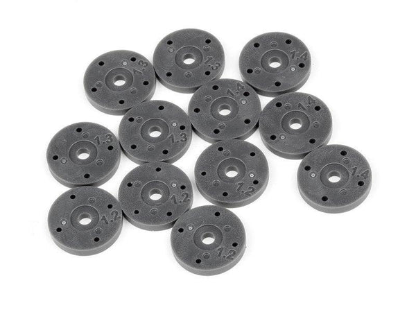 HPI Racing 107367 4&5 Hole Shock Piston Set 1.2/1.3/1.4mm Apache