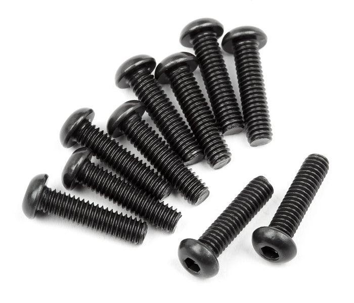 HPI Racing 107373 Button Head Screw M2.5x10mm Hex Socket (10) Apache C1 1/8 /SC