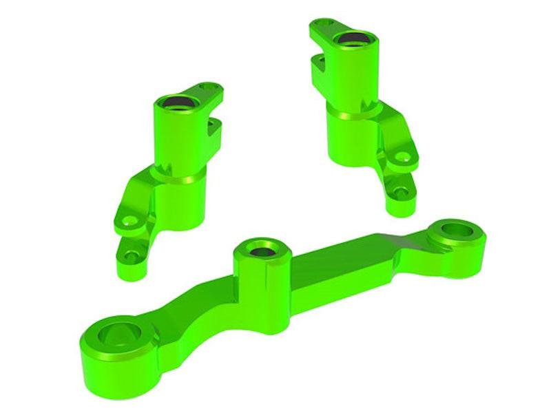 PowerHobby Traxxas &nbsp;10743-GRN Green Aluminum Steering Bellcranks and Draglink fits Mini Maxx