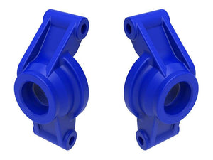 Traxxas 10752-BLUE Carriers Stub Axle (Blue) Rear Left and Right for Min Maxx