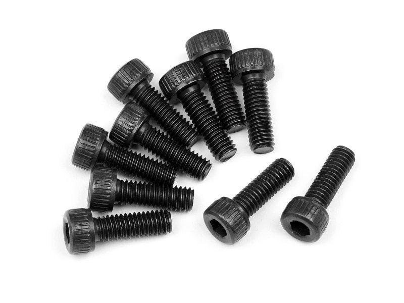 HPI 107889 Caphead Screw M2.5x8mm (10pieces) 2.0mm Hex Socket Ken Block WR8