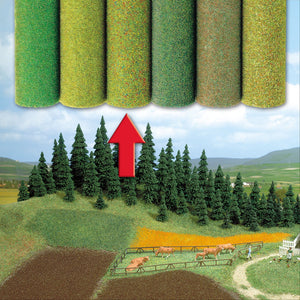 Busch 7272 All Scale Grass Mat, Flower Field
