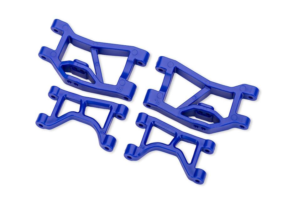 PowerHobby Traxxas 10830-BLUE Rear Upper & Lower Suspension Arms L&R Mini Slash 4X4, Rally