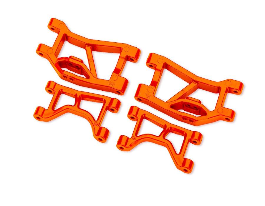 PowerHobby Traxxas 10830-ORNG Orange Rear Upper & Lower Suspension Arms (L&R)