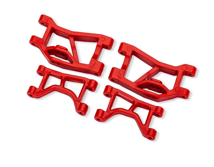 PowerHobby Traxxas 10830-RED Rear Upper & Lower Suspension Arms L&R Rally & Mini Slash 4X4