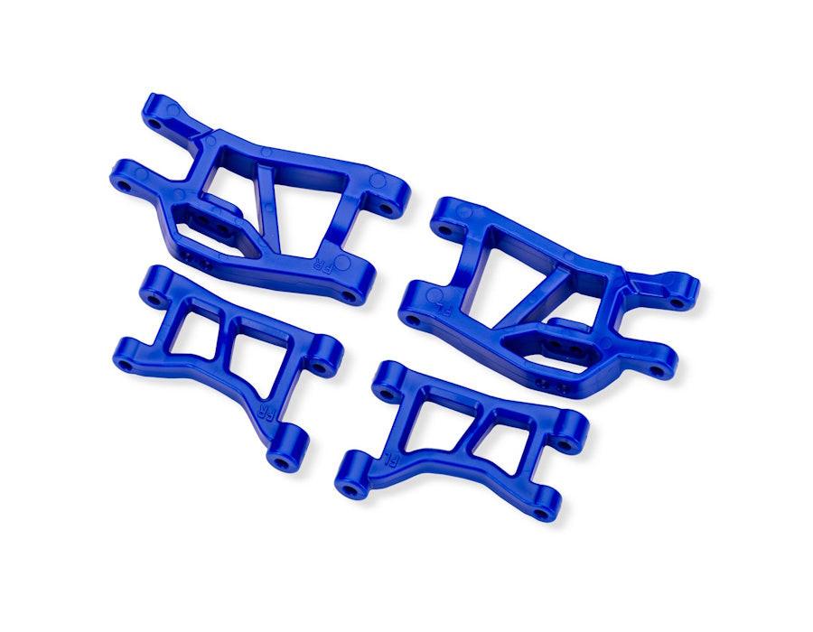 PowerHobby Traxxas 10831-BLUE Front Upper & Lower Suspension Arms L&R Mini Rally/Mini Slash