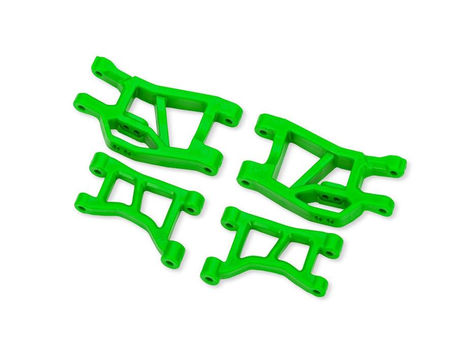 PowerHobby Traxxas 10831-GRN Front Upper & Lower Suspension Arms L&R Mini Rally/Mini Slash