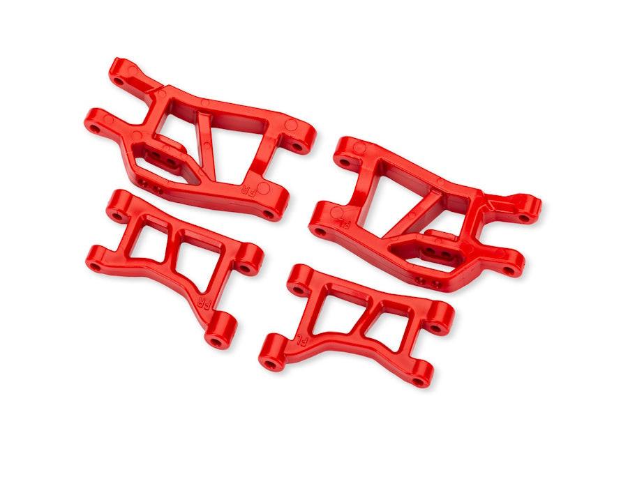 PowerHobby Traxxas 10831-RED Front Upper & Lower Suspension Arms L&R Mini Rally/Mini Slash