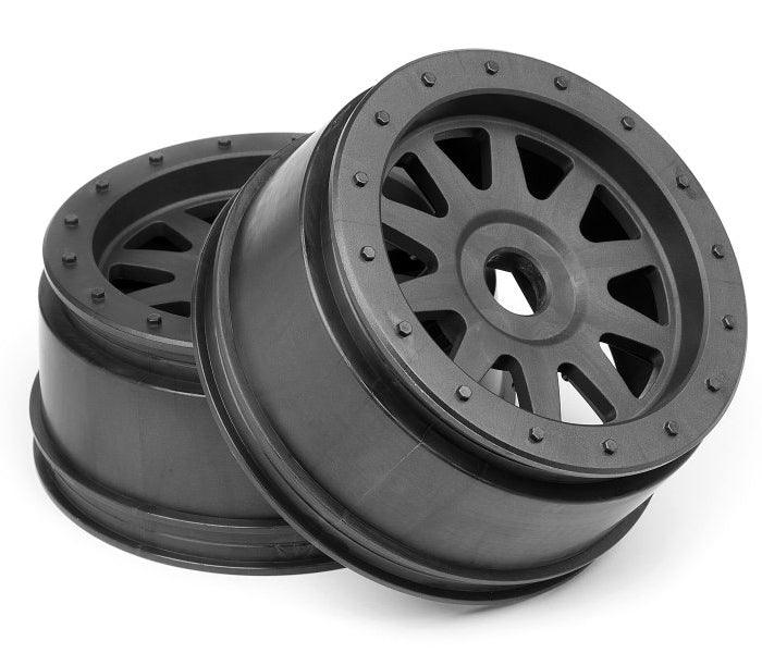 HPI Racing 108323 TR-10 Glue-Lock Wheel Gunmetal (120x60mm) (2) Super 5SC Flux