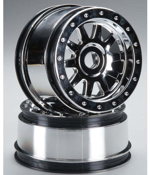 HPI Racing 108325 TR-10 Glue-Lock Wheel Chrome (120x60mm) (2) Super 5SC Flux