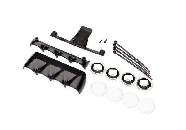 Traxxas 10884-BLK Black LED Light Pod Housing