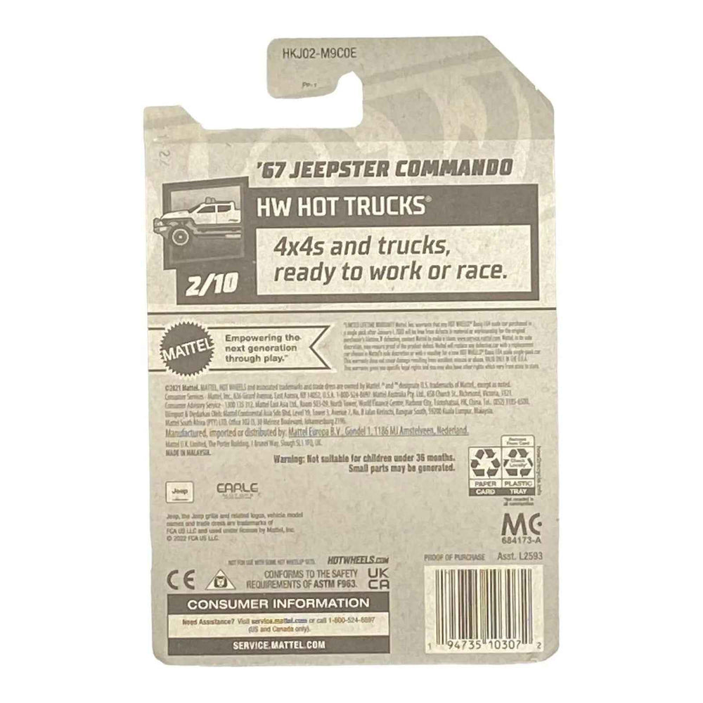 Hot Wheels '67 Jeepster Commando - Hot Trucks Series 2/10