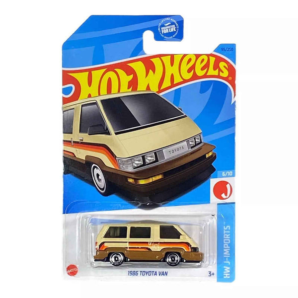 Hot Wheels 1986 Toyota Van - J-Imports Series 6/10