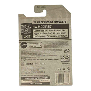 Hot Wheels '76 Greenwood Corvette - Modified Series 2/10