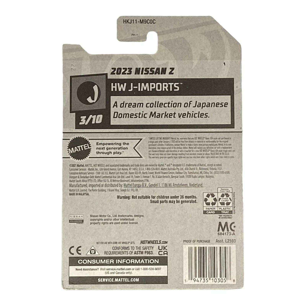 Hot Wheels 2023 Nissan Z - J-Imports Series 3/10