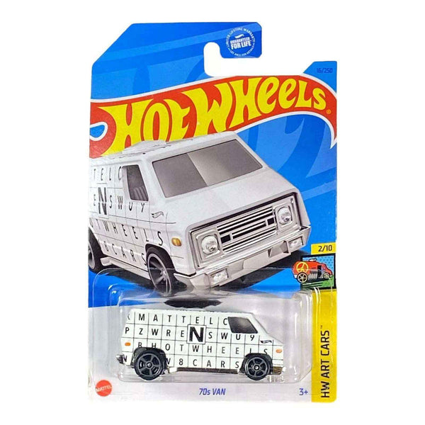 Hot Wheels 70's Van - Art Cars Series 2/10