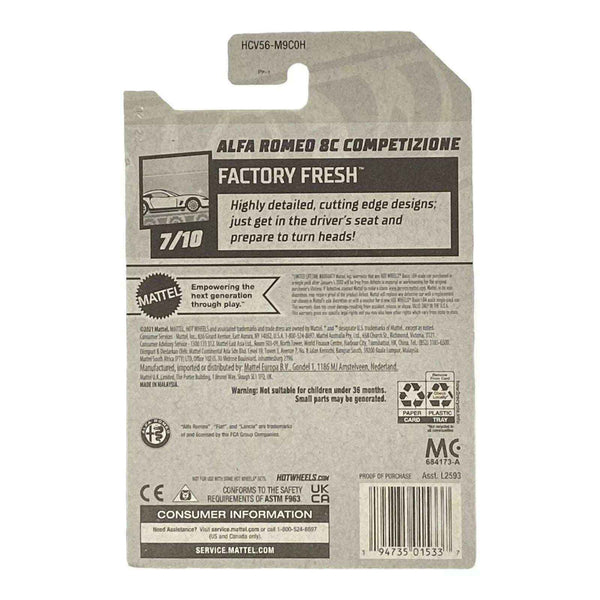 Hot Wheels Alfa Romero 8C Competizione - Factory Fresh Series 7/10