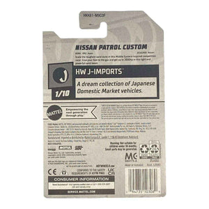 Hot Wheels Nissan Patrol Custom - J-Imports Series 1/10