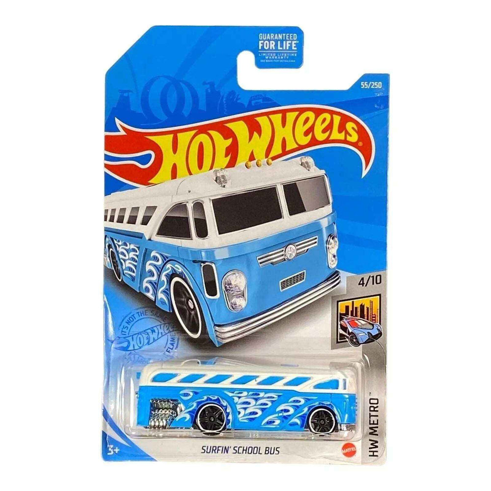 Hot Wheels Surfin' School Bus - Metro Series 4/10