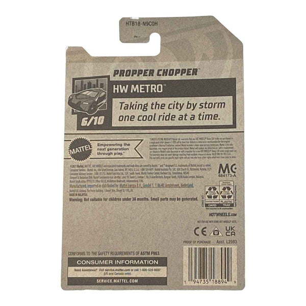 Hot Wheels Proper Chopper - Metro Series 6/10