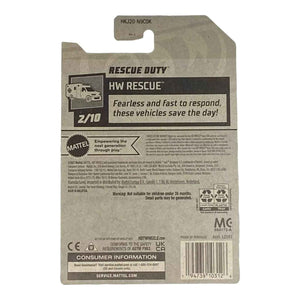 Hot Wheels Rescue Duty - Rescue Series 2/10