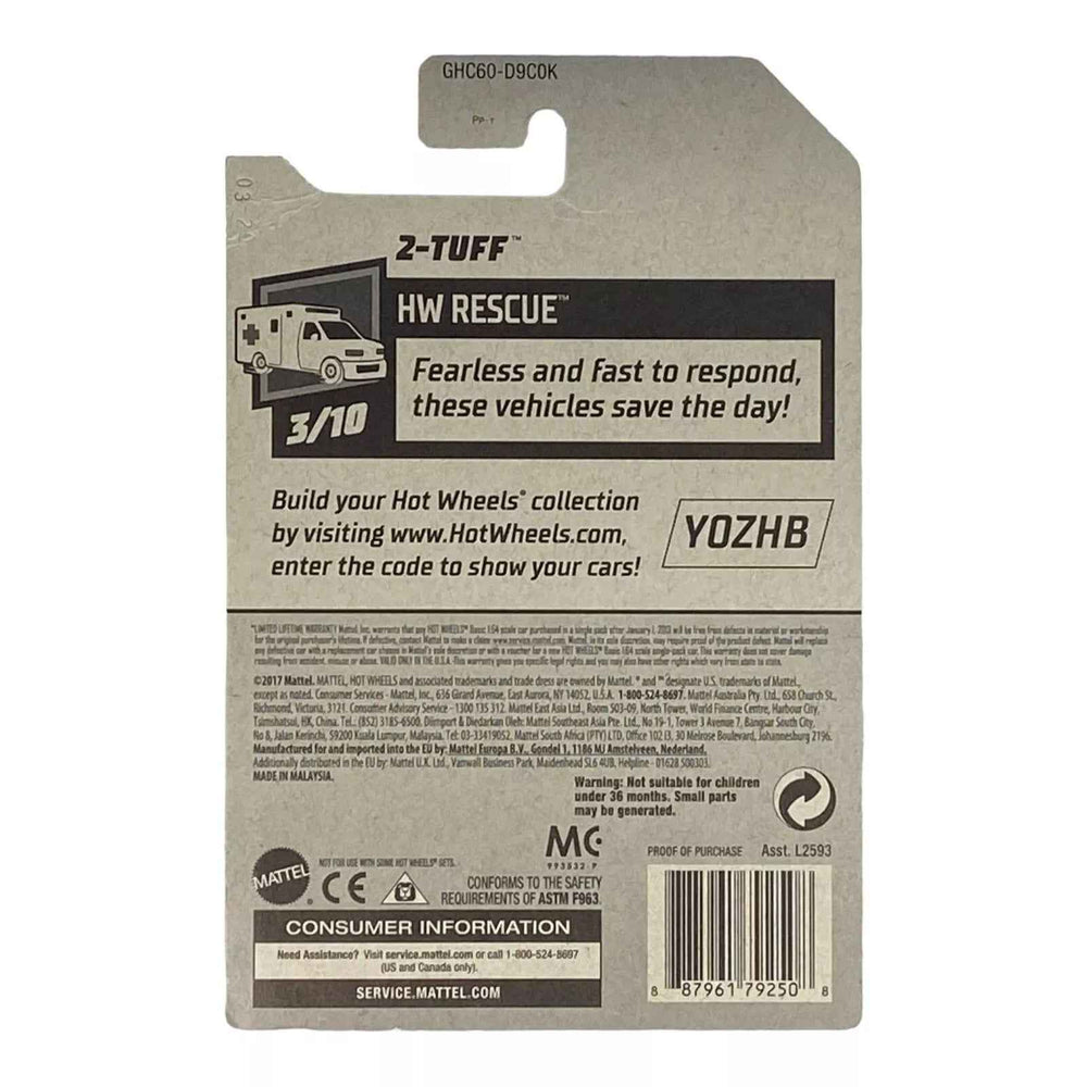 Hot Wheels 2-Tuff - Rescue Series 3/10