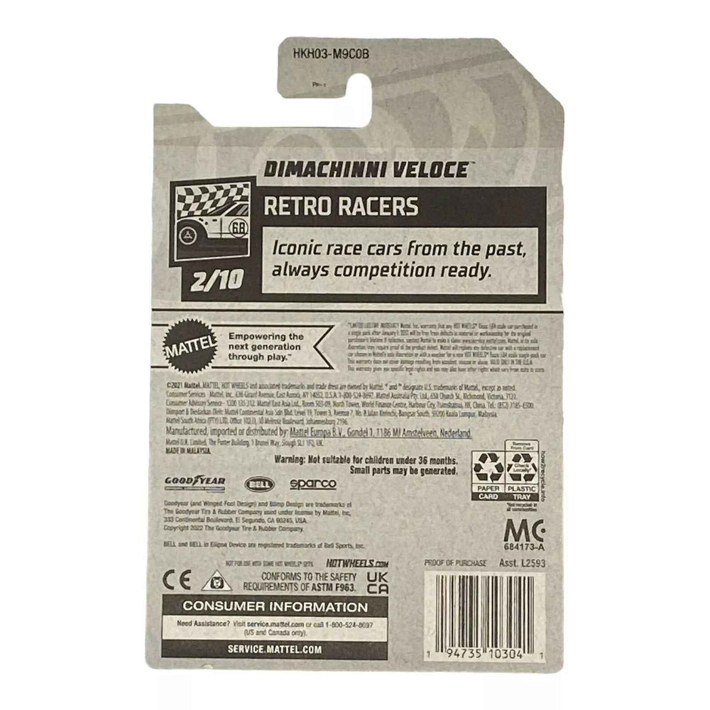 Hot Wheels Dimachinni Veloce - Retro Racers Series 2/10