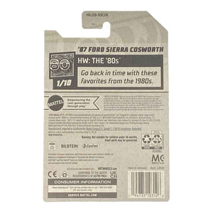 Hot Wheels '87 Ford Sierra Cosworth - The 80's Series 1/10