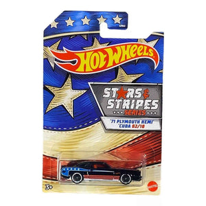 Hot Wheels '71 Plymouth Hemi Cuda - Stars & Stripes Series 02/10