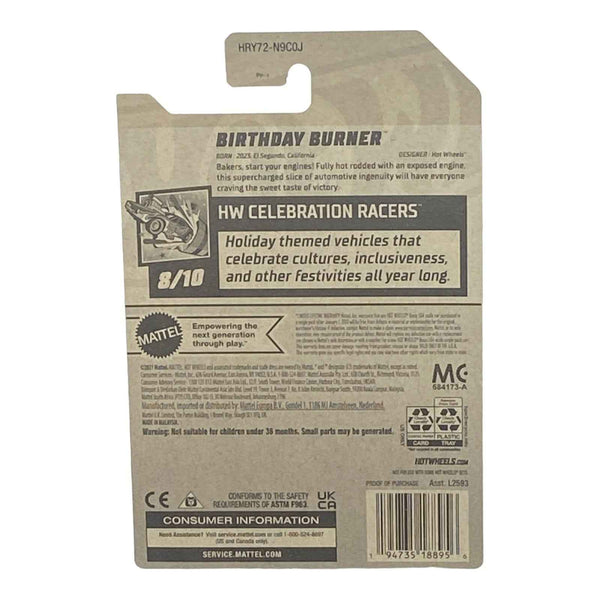 Hot Wheels Birthday Burner - Celebration Racers Series 8/10