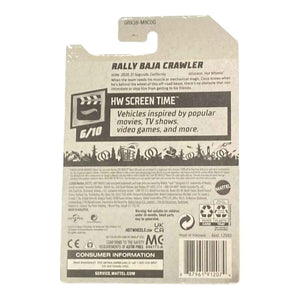 Hot Wheels (Black) Rally Baja Crawler - Screen Time Series 6/10 - Fast & Furious Spy Racers