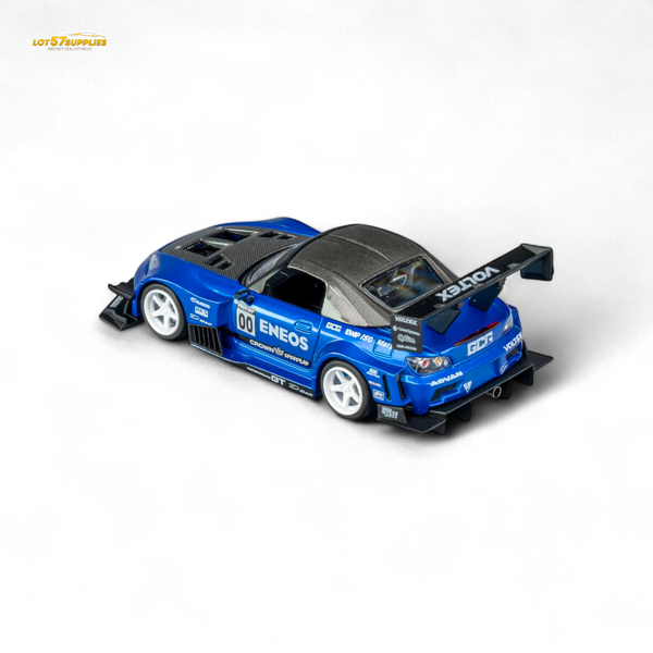 (Pre-Order) MicroTurbo Honda S2000 ENEOS #00 TOP FUEL - Candy Blue 1:64
