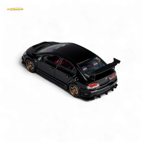 (Pre-Order) Microturbo FD2 J'S Racing Metallic Black 1:64