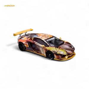 King Model Lamborghini Aventador LP700-4 LB 1.0 Tiger Racing Sports 1:64